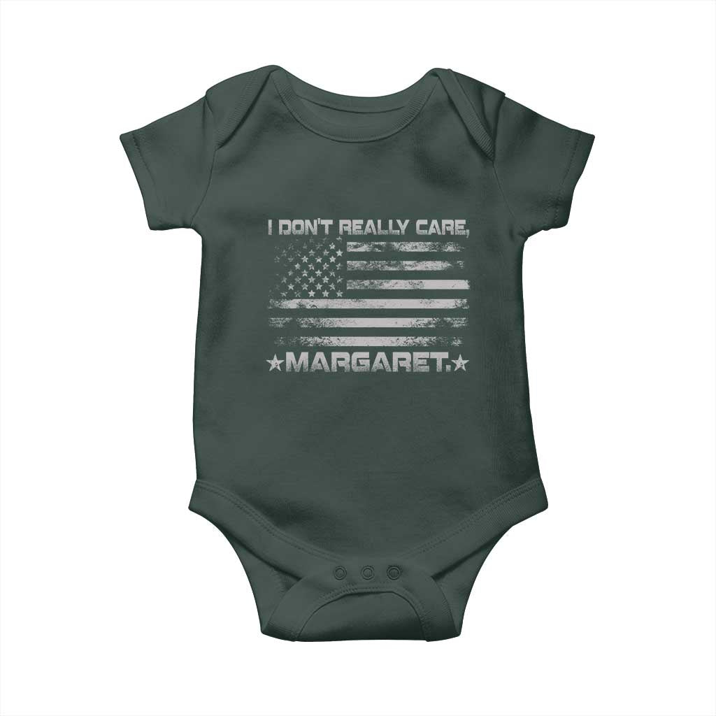 I Don't Really Care Margaret Jd Vance Baby Onesie VP USA Flag TS10 Print Your Wear