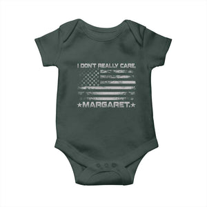 I Don't Really Care Margaret Jd Vance Baby Onesie VP USA Flag TS10 Print Your Wear