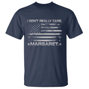 I Don't Really Care Margaret Jd Vance T Shirt VP USA Flag TS10 Navy Print Your Wear