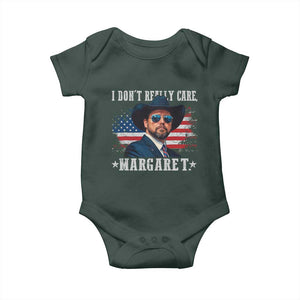 I Don't Really Care Margaret Vice President Jd Vance Cowboy Baby Onesie TS10 Print Your Wear