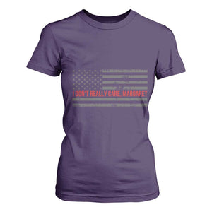 I Don't Really Care Margaret Jd Vance Meme T Shirt For Women TS10 Purple Print Your Wear