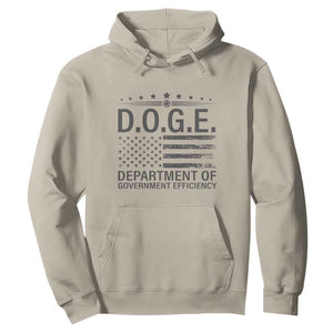 D.O.G.E. DOGE Department of Government Efficiency Hoodie TS10 Sand Print Your Wear