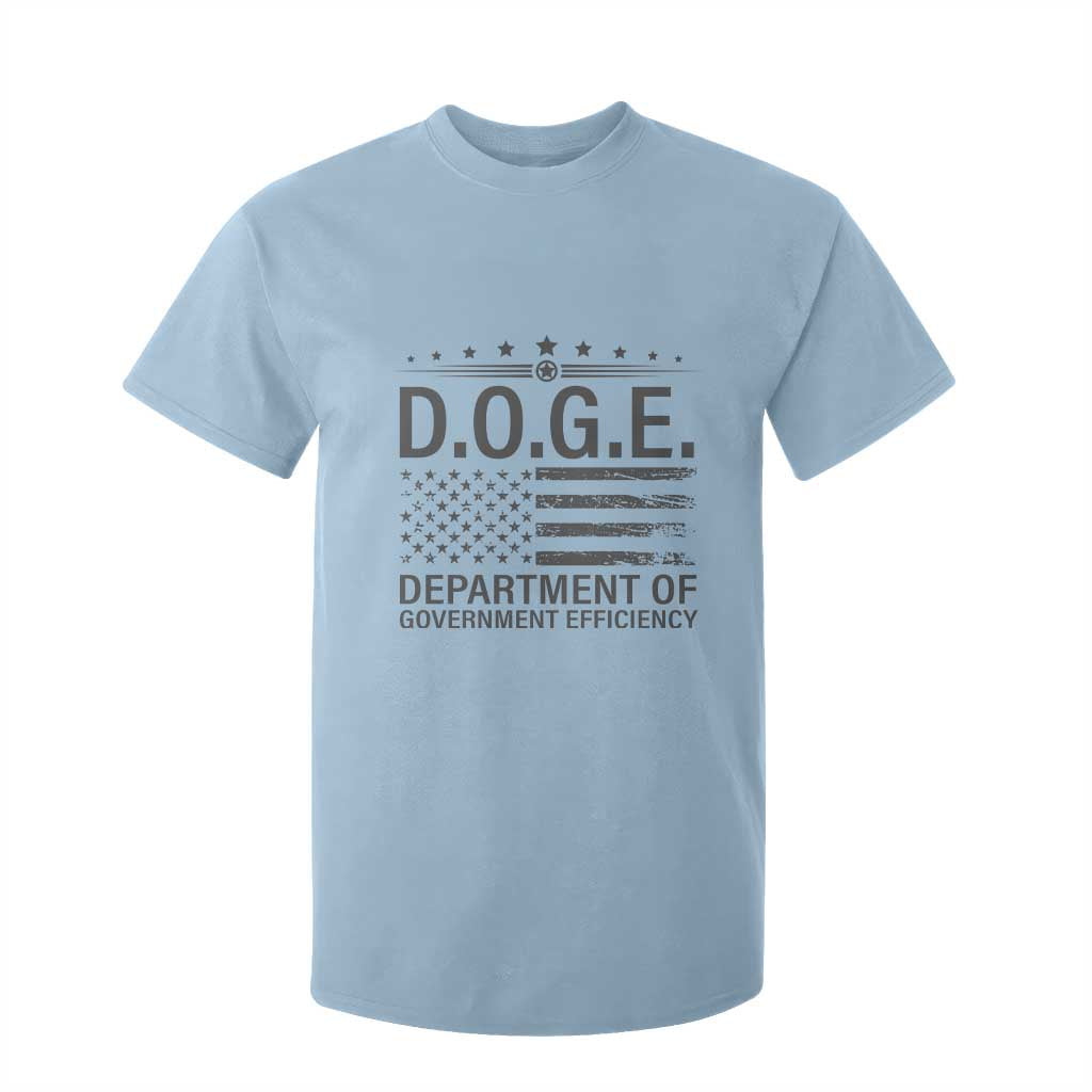 D.O.G.E. DOGE Department of Government Efficiency T Shirt For Kid TS10 Light Blue Print Your Wear