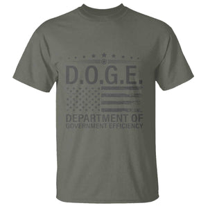 D.O.G.E. DOGE Department of Government Efficiency T Shirt TS10 Military Green Print Your Wear