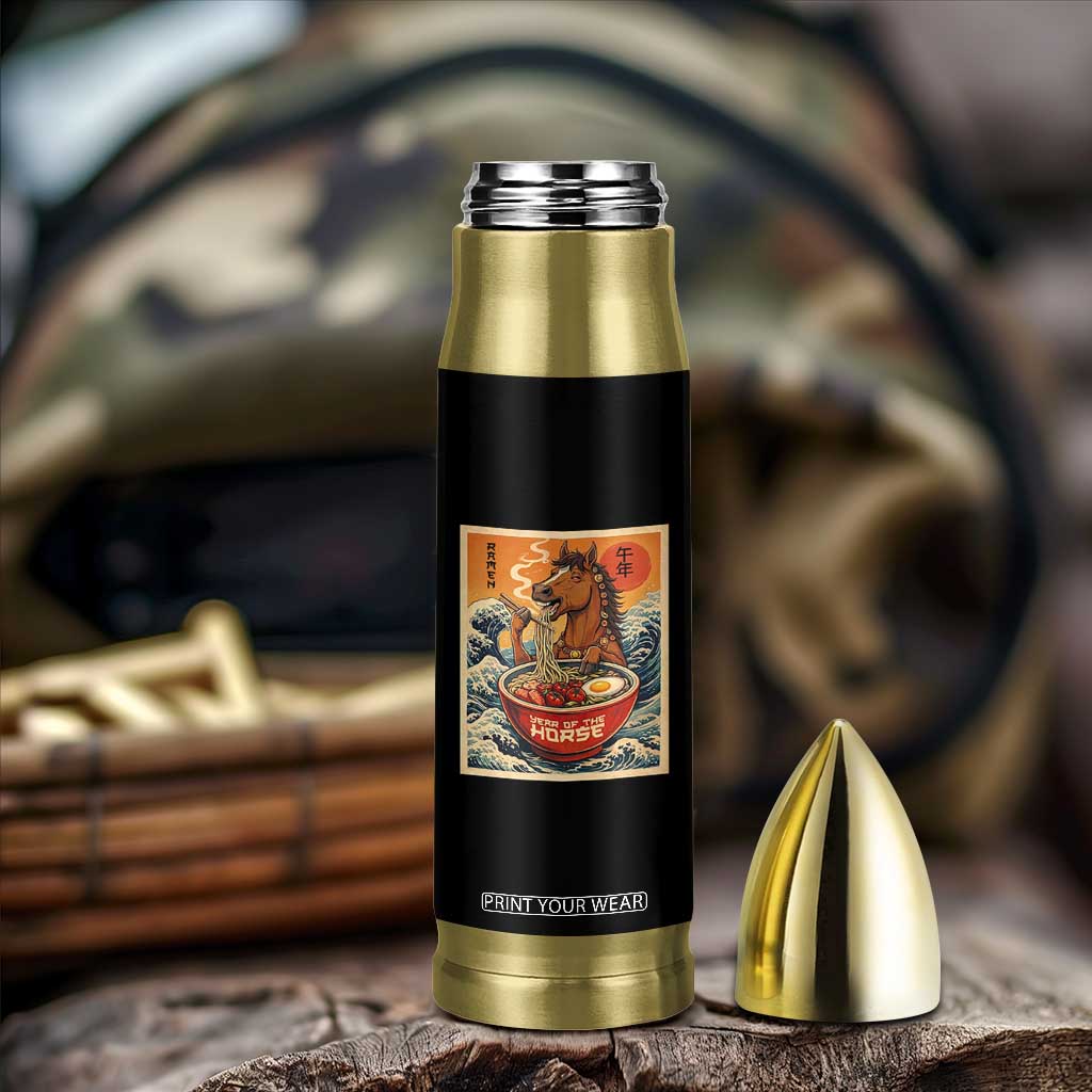 Zodiac Lunar New Year Of The Horse 2026 Bullet Tumbler Ramen Lovers TS10 Print Your Wear