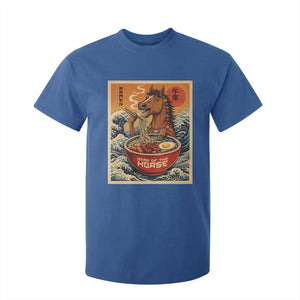 Zodiac Lunar New Year Of The Horse 2026 T Shirt For Kid Ramen Lovers TS10 Royal Blue Print Your Wear