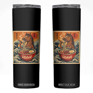 Zodiac Lunar New Year Of The Horse 2026 Skinny Tumbler Ramen Lovers TS10 Black Print Your Wear
