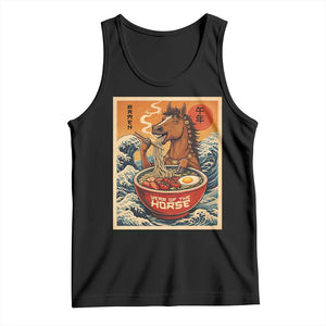 Zodiac Lunar New Year Of The Horse 2026 Tank Top Ramen Lovers TS10 Black Print Your Wear