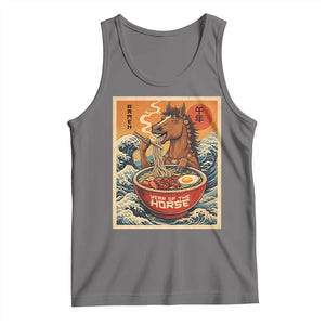 Zodiac Lunar New Year Of The Horse 2026 Tank Top Ramen Lovers TS10 Deep Heather Print Your Wear
