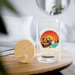 A Clean Beaver Always Gets More Wood Glass Can Funny Adult Crude Joke TS10 Print Your Wear