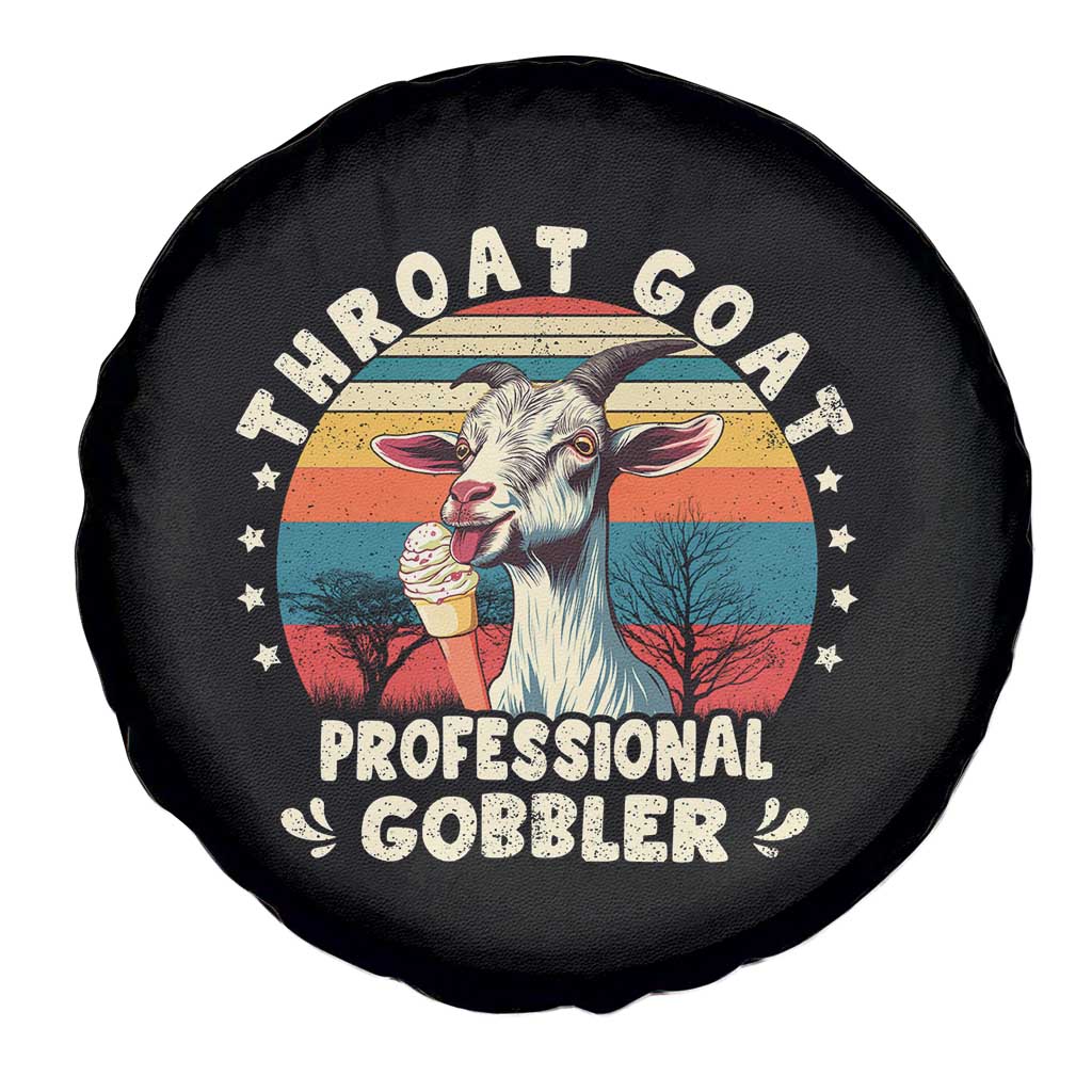 Throat Goat Spare Tire Cover Funny Dirty Humor Embarrassment Vintage TS10 Print Your Wear