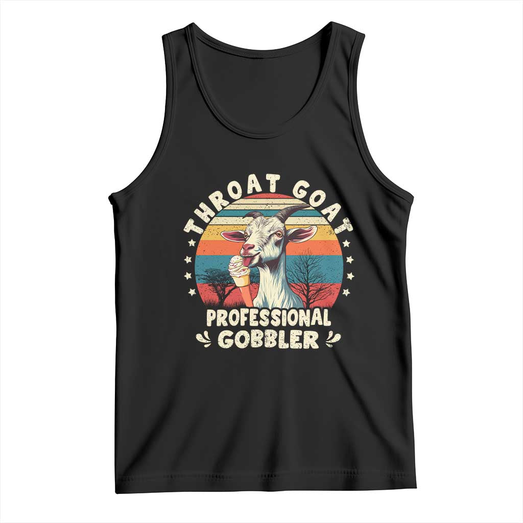 Throat Goat Tank Top Funny Dirty Humor Embarrassment Vintage TS10 Black Print Your Wear