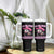 Cowboy Opossum Go On Now Git Tumbler With Handle Funny Possum Pink Cowgirl Hat Western Wild West TS10 Print Your Wear