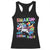 Shakin' Tits and Takin' Shits Racerback Tank Top Naughty Funny Unhinged Unicorn TS10 Black Print Your Wear