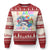 Shakin' Tits and Takin' Shits Knit Sweatshirt Naughty Funny Unhinged Unicorn TS10 Red Print Your Wear