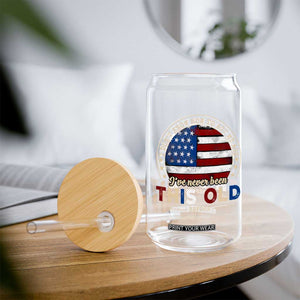 Dont Know How To Act My Age Glass Can Vintage Funny Old Man Saying American Flag TS10 Print Your Wear