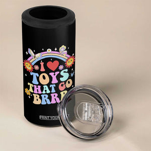 Funny Embarrassing 4 in 1 Can Cooler Tumbler I Love Toys That Go Brrr Adult Humor TS10 Print Your Wear