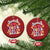 Funny Embarrassing Christmas Ornament I Love Toys That Go Brrr Adult Humor TS10 Circle Red Print Your Wear