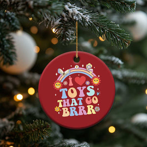 Funny Embarrassing Christmas Ornament I Love Toys That Go Brrr Adult Humor TS10 Print Your Wear