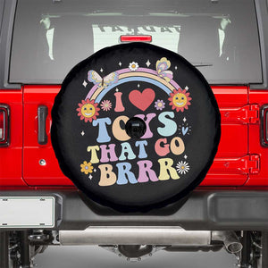 Funny Embarrassing Spare Tire Cover I Love Toys That Go Brrr Adult Humor TS10 Black Print Your Wear