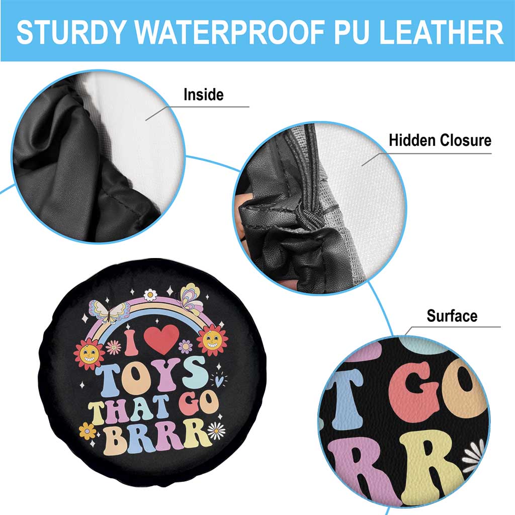 Funny Embarrassing Spare Tire Cover I Love Toys That Go Brrr Adult Humor TS10 Print Your Wear