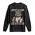Just A Dad Who Always Came Back With The Milk Long Sleeve Shirt Retro Raccoon Camo Fathers Day TS10 Black Print Your Wear
