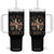 Funny Western Cowgirl Tumbler With Handle Retro Country The Hell I Won't TS10 One Size: 40 oz Black Print Your Wear
