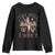 Funny Western Cowgirl Youth Sweatshirt Retro Country The Hell I Won't TS10 Black Print Your Wear