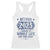 Retired 2025 Racerback Tank Top Retirement Worked Whole Life For This TS10 White Print Your Wear