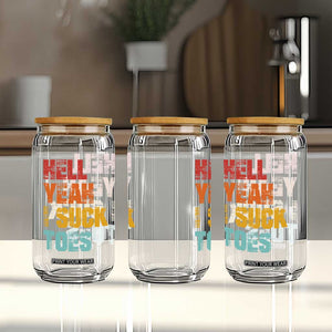 Funny Inappropriate Embarrassing Glass Can Funny Foot Fetish Sucking Toes Cringe Offensive Humor TS10 Print Your Wear