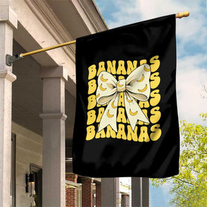 Bananas Coquette Bow Garden Flag Retro Banana Lovers Women Girls Kids TS10 Print Your Wear