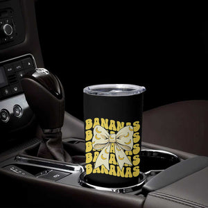 Bananas Coquette Bow Tumbler Cup Retro Banana Lovers Women Girls Kids TS10 Print Your Wear