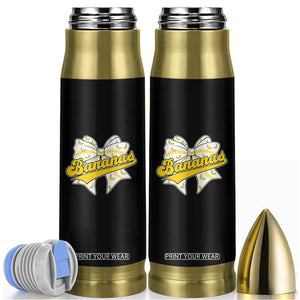 Bananas Coquette Bow Bullet Tumbler Retro Throwback Popular Fruit Humor Banana Classic TS10 Black Print Your Wear