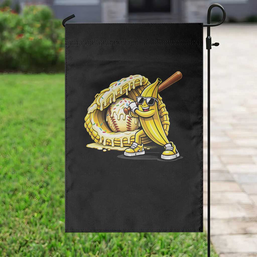 Baseball Banana Garden Flag Funny Baseball Glove Drip Kids Youth Boys Girls TS10 Print Your Wear