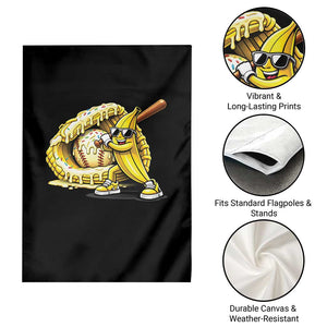Baseball Banana Garden Flag Funny Baseball Glove Drip Kids Youth Boys Girls TS10 Print Your Wear