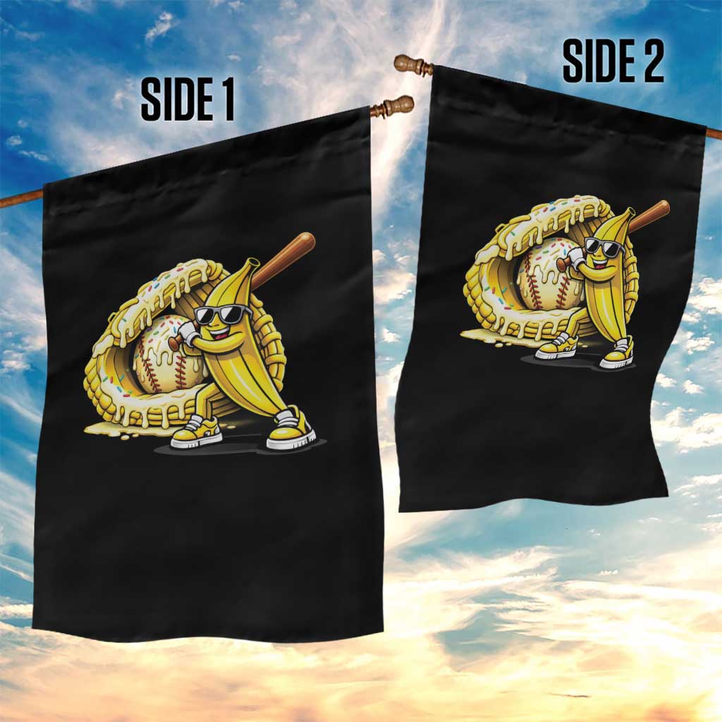 Baseball Banana Garden Flag Funny Baseball Glove Drip Kids Youth Boys Girls TS10 Print Your Wear