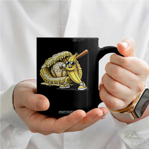 Baseball Banana Coffee Mug Funny Baseball Glove Drip Kids Youth Boys Girls TS10 Print Your Wear