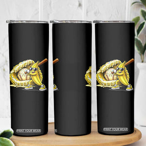 Baseball Banana Skinny Tumbler Funny Baseball Glove Drip Kids Youth Boys Girls TS10 Print Your Wear