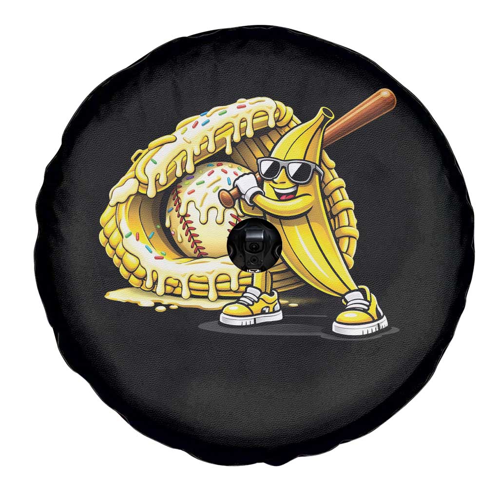 Baseball Banana Spare Tire Cover Funny Baseball Glove Drip Kids Youth Boys Girls TS10 Print Your Wear