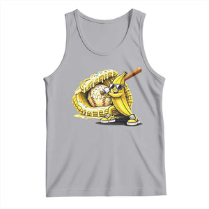 Baseball Banana Tank Top Funny Baseball Glove Drip Kids Youth Boys Girls TS10 Athletic Heather Print Your Wear