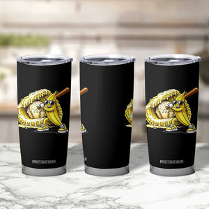 Baseball Banana Tumbler Cup Funny Baseball Glove Drip Kids Youth Boys Girls TS10 Print Your Wear