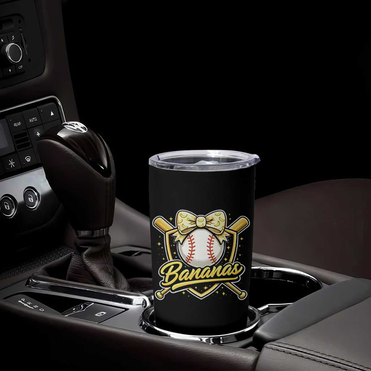 Bananas Coquette Bow Tumbler Cup Baseball Bats Banana Lovers Women Girls Kids TS10 Print Your Wear