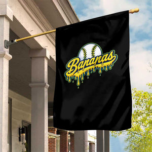 Funny Banana Baseball Garden Flag Sports Team Baseball Drip Ice Cream Style TS10 Print Your Wear
