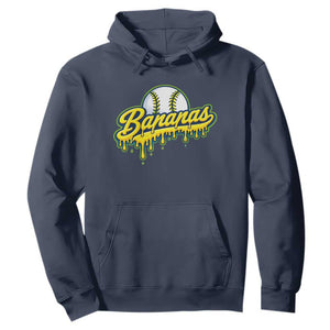 Funny Banana Baseball Hoodie Sports Team Baseball Drip Ice Cream Style TS10 Navy Print Your Wear