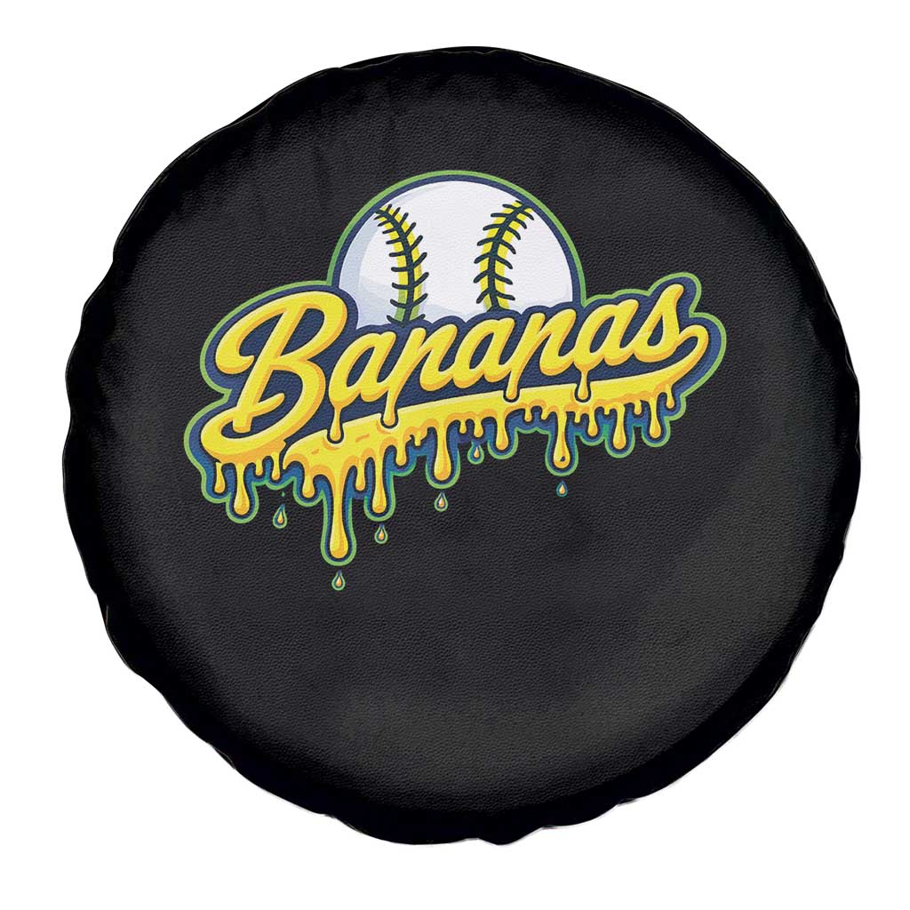 Funny Banana Baseball Spare Tire Cover Sports Team Baseball Drip Ice Cream Style TS10 Print Your Wear