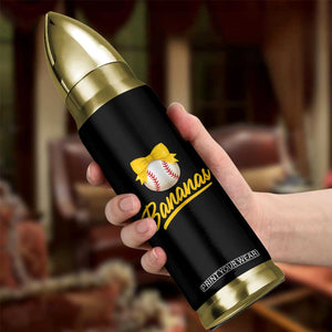 Bananas Coquette Bow Bullet Tumbler Banana Retro Popular Fruit Humor Cute Girls Kids TS10 Print Your Wear