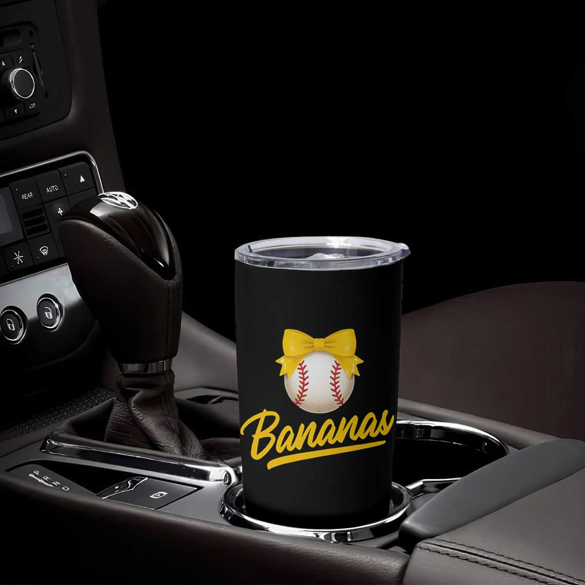 Bananas Coquette Bow Tumbler Cup Banana Retro Popular Fruit Humor Cute Girls Kids TS10 Print Your Wear