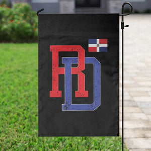 Dominican Republic Garden Flag Distressed RD Flag Dominican Pride TS10 Print Your Wear