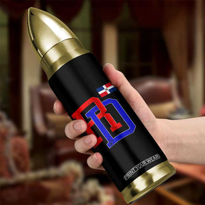 Dominican Republic Bullet Tumbler Distressed RD Flag Dominican Pride TS10 Print Your Wear