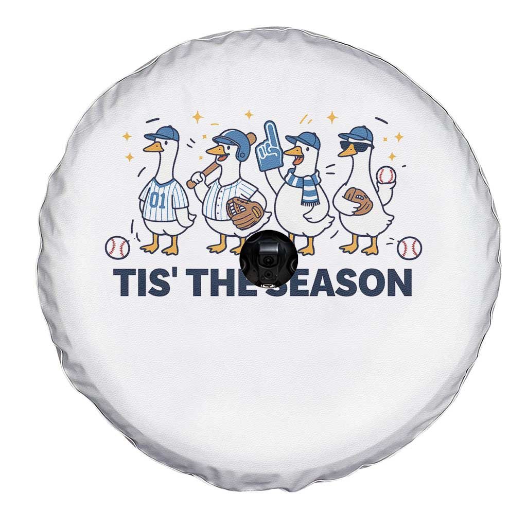 Baseball Silly Goose Spare Tire Cover Funny Tis The Season Baseball Mom TS10 Print Your Wear